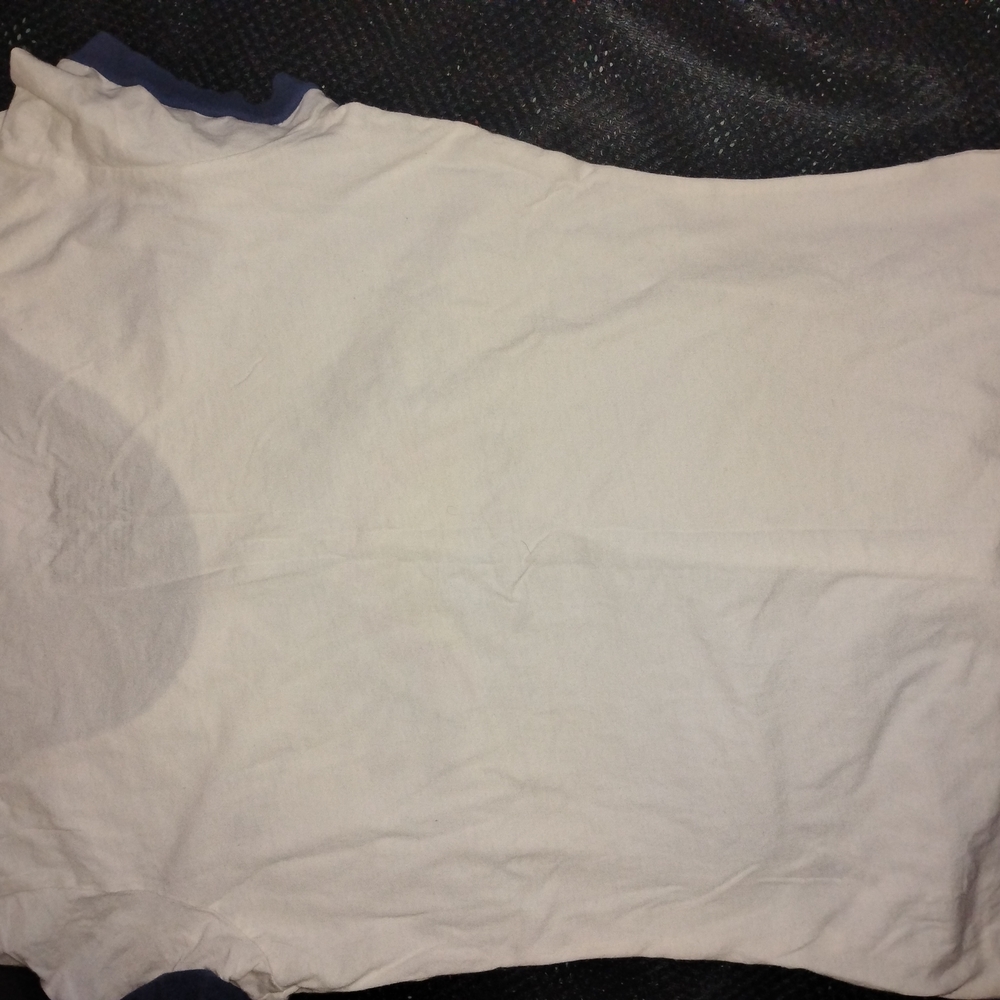 Nike Junior s White and Navy Santa Monica Track Club Tee - Picture 3 of 3